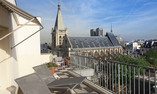 Chambre double de luxe avec terrasse